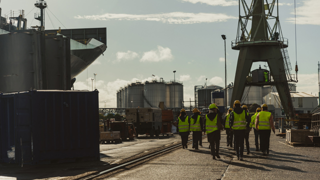Havenwereld Buitenrondleiding