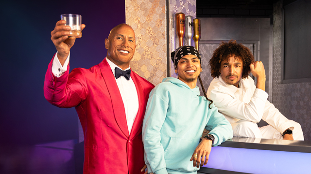 Madame Tussauds The Rock