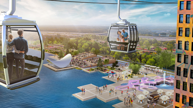 Floriade Expo 2022 kabelbaan