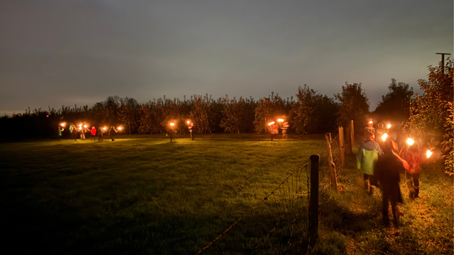 Hoeve op den Mierhoop Avondtocht
