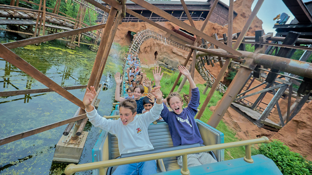 Walibi Belgium achtbaan