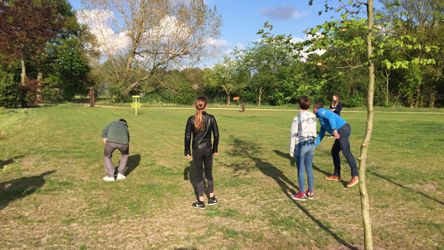 Klimpark Uden frisbee