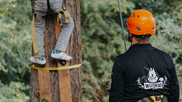 Woodkid Boomklimmen