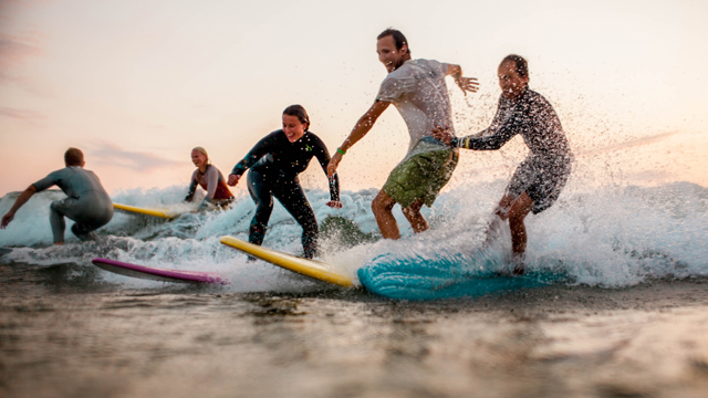 Surfblend surfen