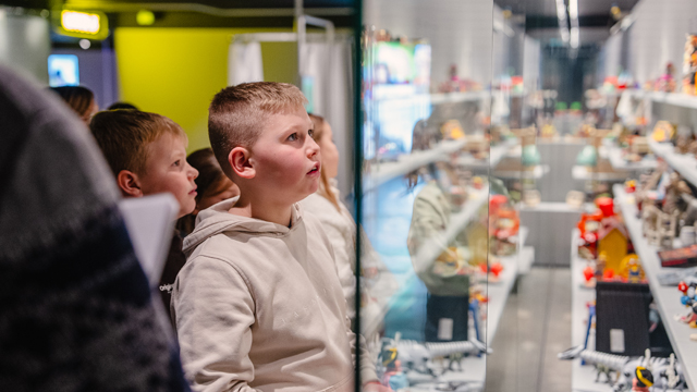 Speelgoedmuseum Speelgoedvitrine