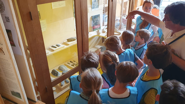 Museum Valkenburg schoolklas 2