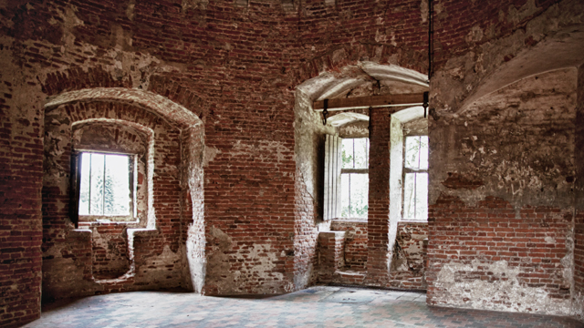 Kasteel van Beersel binnenkant toren