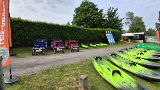 Leie Adventures Overzicht materiaal